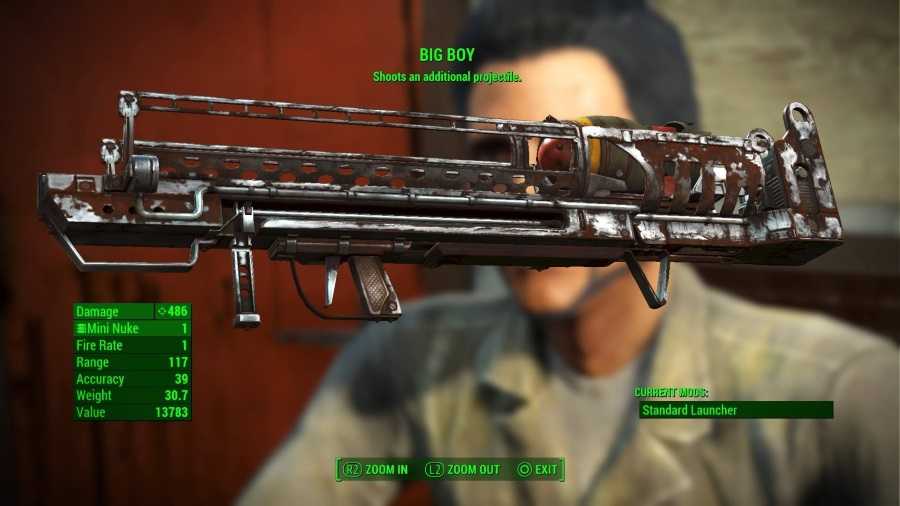 Эффекты легендарного оружия в Fallout 4