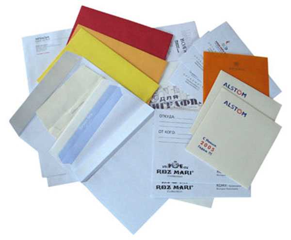 Как напечатать на конверте