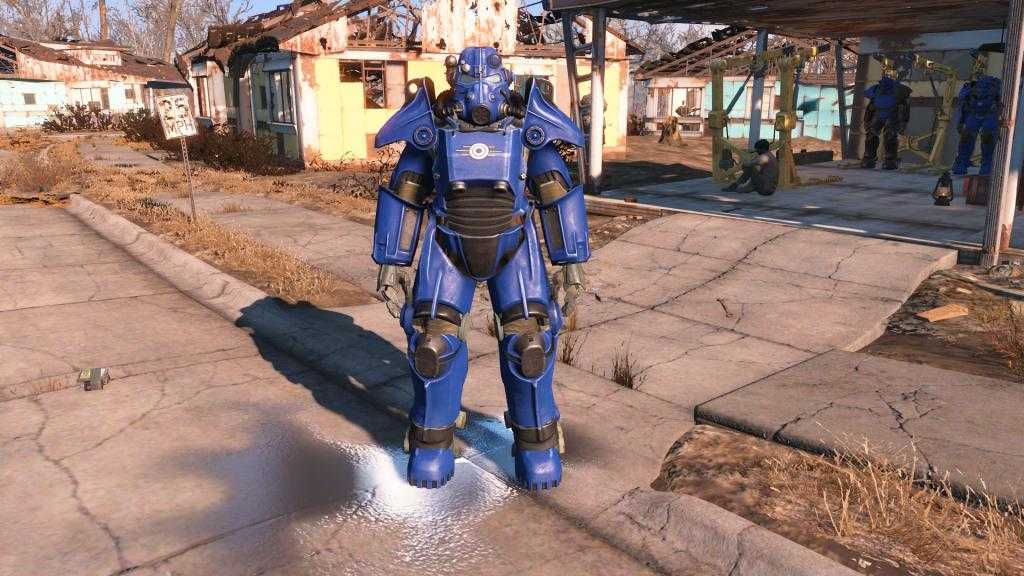 Мод на силовую броню Fallout 4
