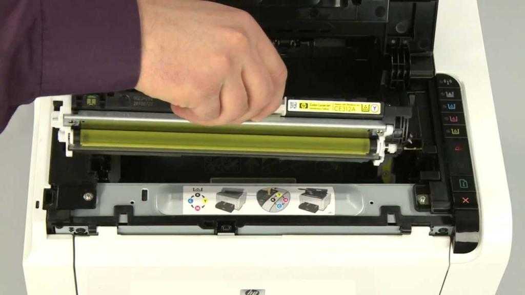Основные неисправности лазерных принтеров