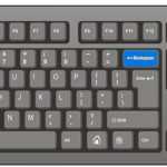 Где находится клавиша Backspace на клавиатуре? Ее назначение и примеры использования