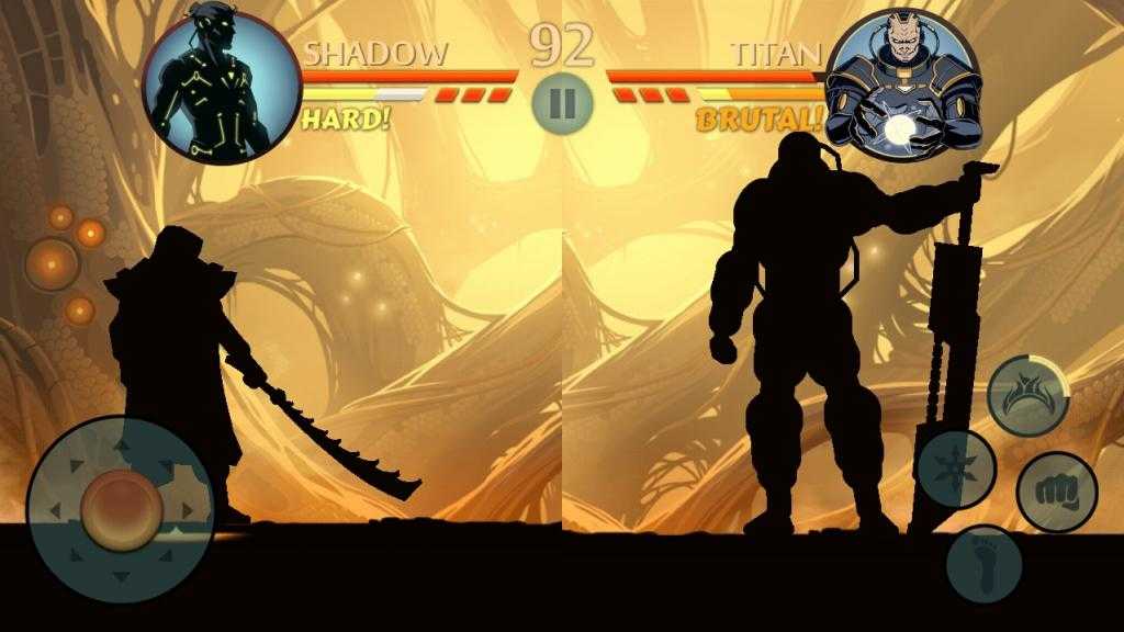 Игра Shadow Fight 2: оружие противников
