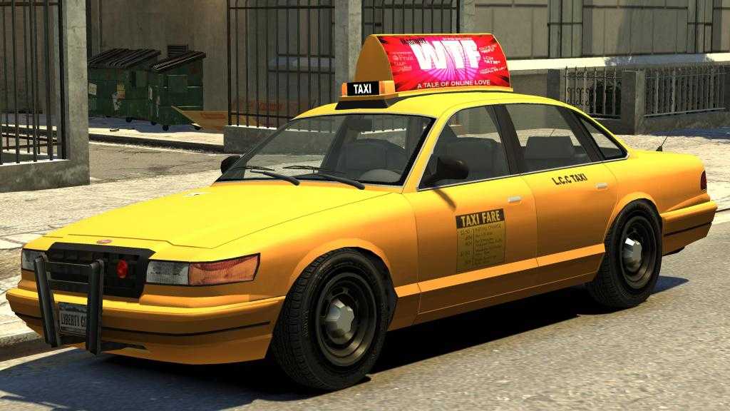 Такси из GTA 4.