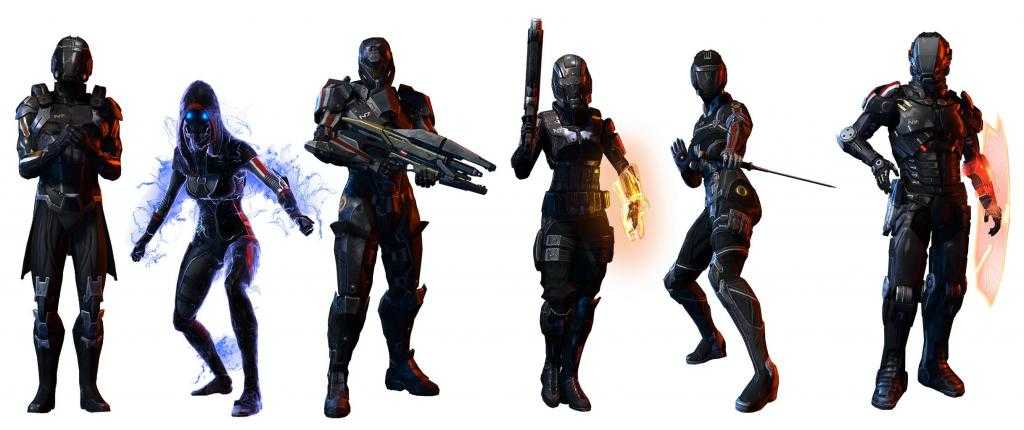 Mass Effect: архетип персонажа