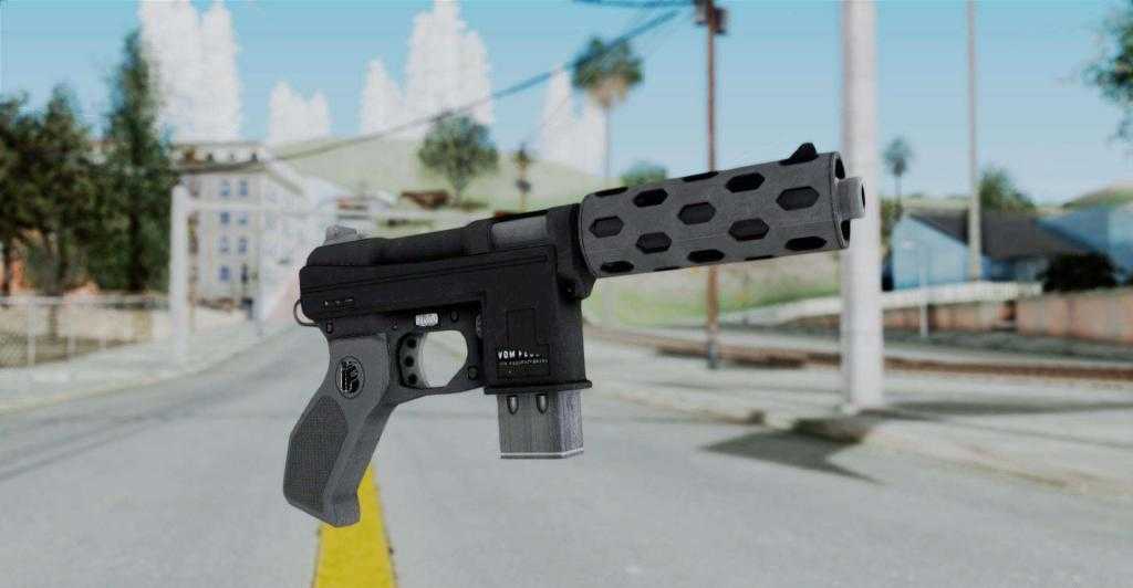 Модификация на пистолет для GTA SA.